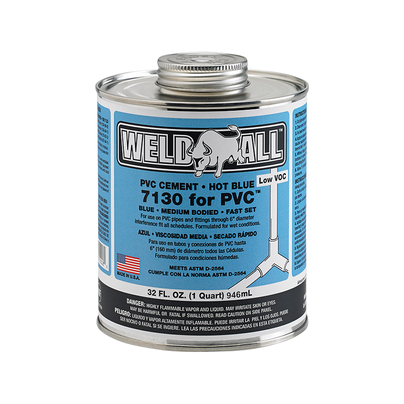 WA7130 PVC Cement Blue