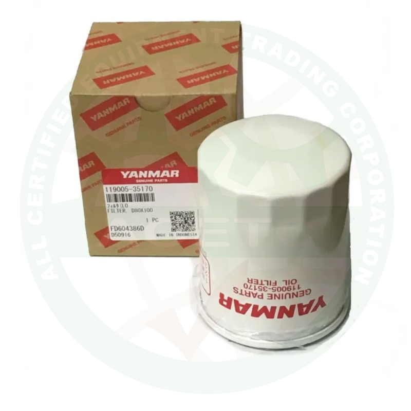 Filter, Oil D80X100 | All Certified Equipment Trading Corporation